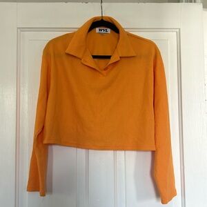 WVL orange two piece, never won missing tags, size small